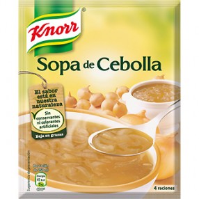 KNORR sopa de cebolla sobre 55 grs